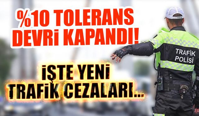 Yüzde 10 Hız Toleransı Kalktı: 2026 Yeni Trafik Cezaları