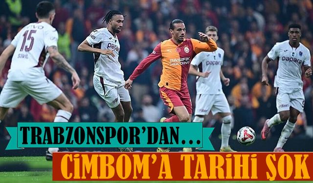 Trabzonspor ilkleri yaşatıyor Galatasaray’a Gol Yedirmeyen Tek Takım Trabzonspor