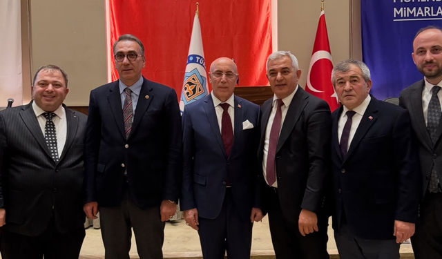 Azizoğlu Türk Dünyası Mühendisler ve Mimarlar Birliği Yönetiminde