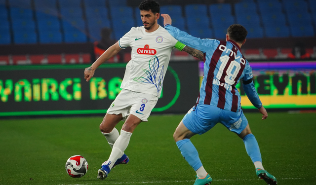 Çaykur Rizespor, Trabzonspor'a Direndi Ama Gol Gelmedi! İyi Oynadı, Puan Alamadı