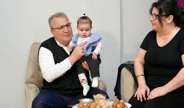 Sahadan Ayrılmayan Başkan Mehmet Çerçi Gönül Sofrasında