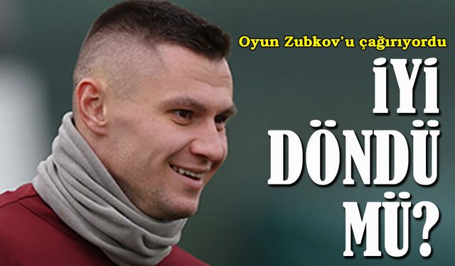 Oleksandr Zubkov Hamlesi Hücumu Canlandırdı: İkinci Yarıda Farkını Hissettirdi