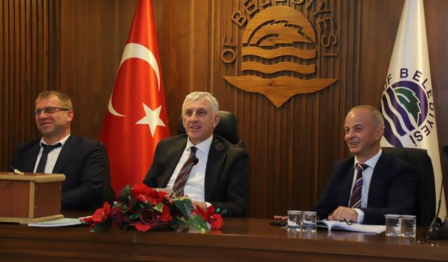 Of Belediyesi Nisan Meclisi'nde 20 madde karara bağlandı