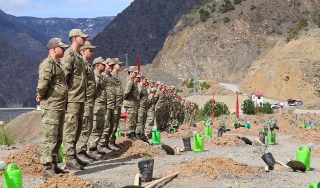 Artvin'de 'Mehmetçik Hatıra Ormanı' oluşturuldu