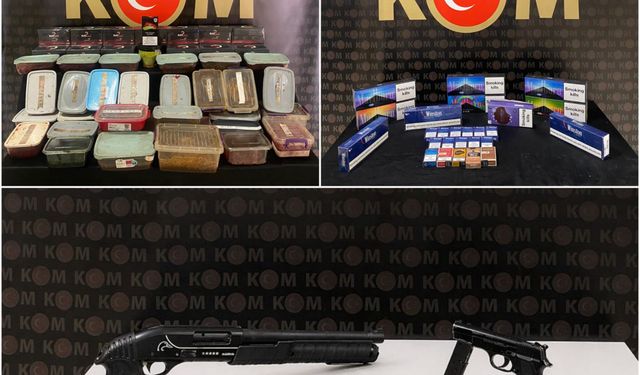 Bayburt'ta kaçakçılık operasyonu