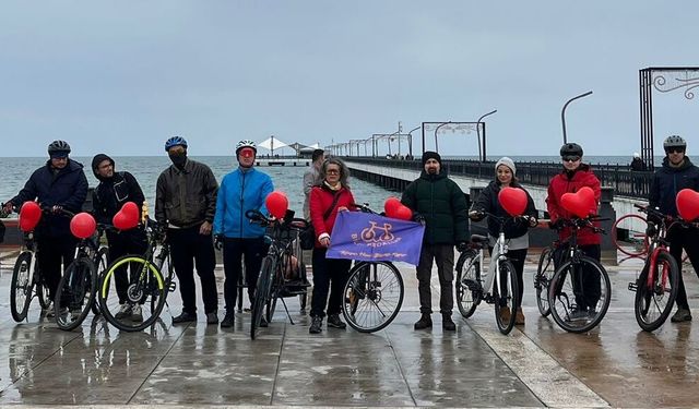 Bilge Pedallar kalp sağlığı haftasında sağlık için pedal çevirdi