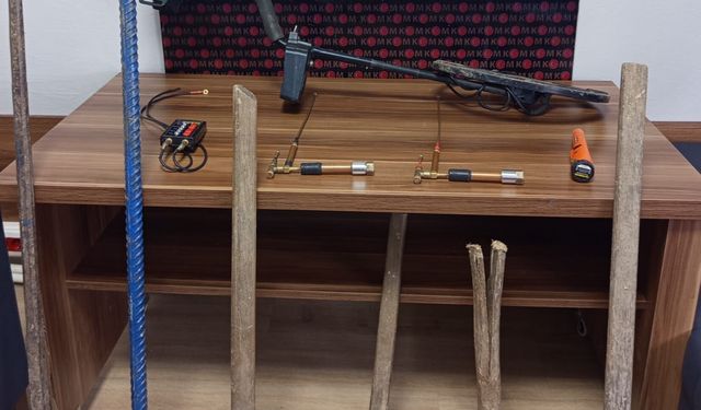 Ordu'da izinsiz kazı yapan 4 kişi suçüstü yakalandı