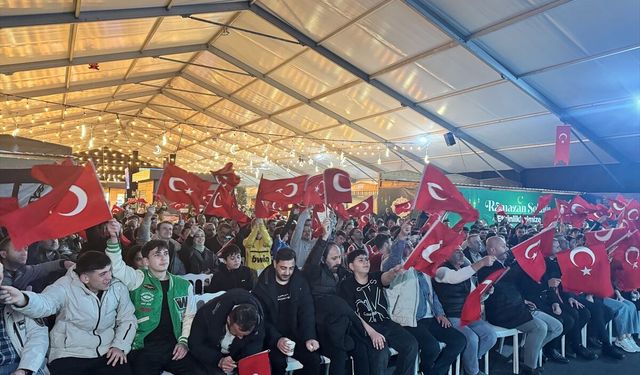 Samsun ve Çankırı'da milli takım coşkusu yaşandı