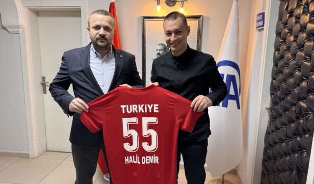 Türkiye Bedensel Engelliler Spor Federasyonundan AA Samsun Bölge Müdürlüğüne ziyaret