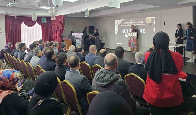 Aydıntepe'de Kütüphane Haftası dolayısıyla program düzenlendi