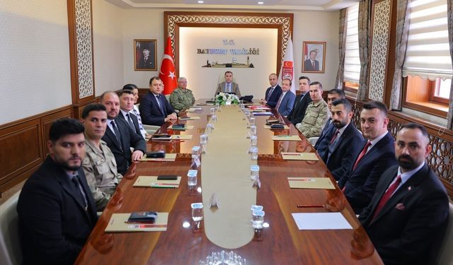 Bayburt'ta güvenlik ve asayiş tedbirleri değerlendirildi