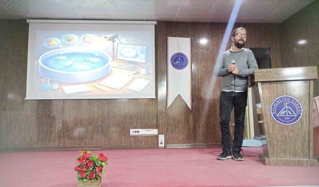 Bayburt'ta öğrencilere bilinçsiz takviye kullanımının riskleri anlatıldı