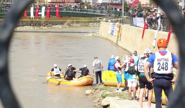 Bayburt'ta Üniversiteler Arası Rafting Türkiye Şampiyonası yarın başlıyor