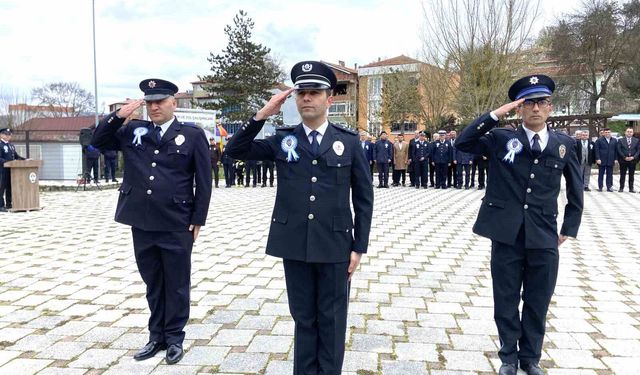 Kavak'ta Polis Haftası töreni