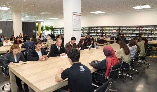 ODÜ'de kitap okuma etkinliği