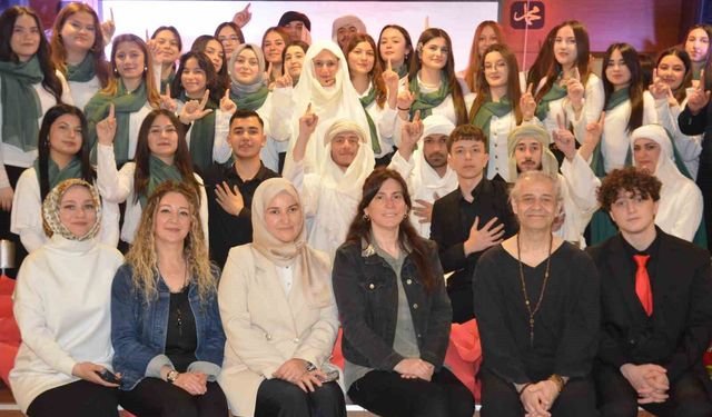 Ordu'da öğrencilerin Mevlid-i Nebi coşkusu