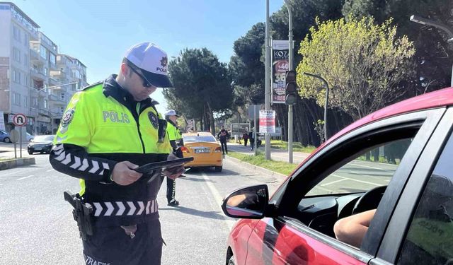 Ordu'da sürücülere emniyet kemer denetiminde 23 bin lira cezai işlem