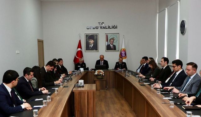 Ordu'nun bir aylık asayiş raporu