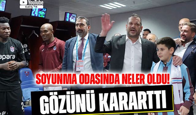 Soyunma Odasında Neler Oldu! Başkan Ertuğrul Doğan’ın soyunma odasındaki konuşması geceye damga vurdu