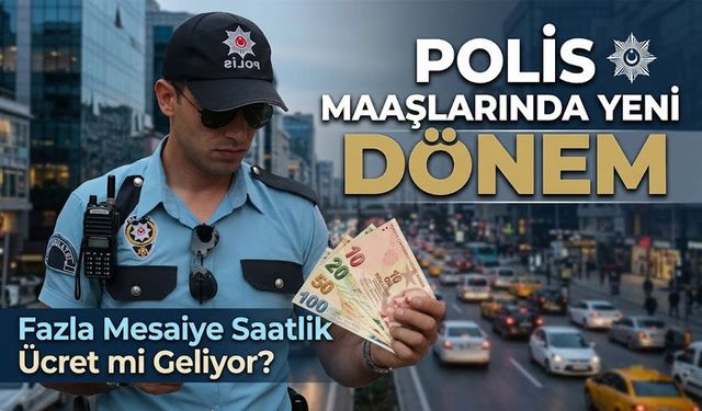 Polis Maaşlarında Yeni Dönem: Fazla Mesaiye Saatlik Ücret mi Geliyor?