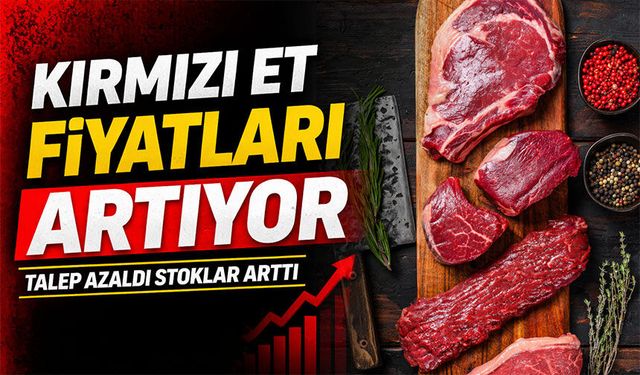 Kırmızı Et Fiyatları Artıyor Tüketim Hızla Geriliyor; Turizmdeki Düşüş Et Sektörünü Vurdu