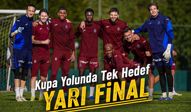 Trabzonspor, rotasını tamamen Ziraat Türkiye Kupası’na çevirdi