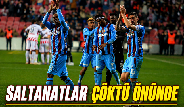 Trabzonspor Penaltılarla Tarih Yazdı. Önünde bir saltanat daha çöktü