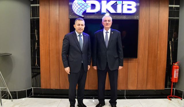 Vali Şahin’den DKİB Başkanı İskender’e Tebrik Ziyareti
