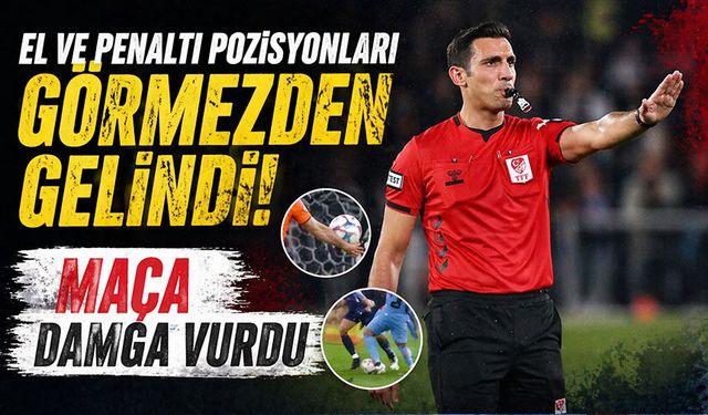 Trabzonspor İsyanda! Tartışmalı Kararlar Maça Damga Vurdu