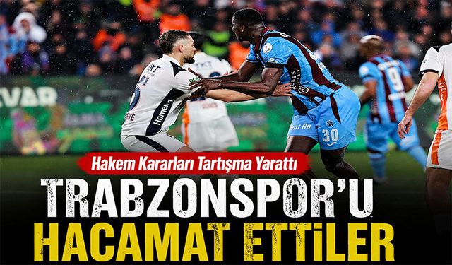 Trabzonspor İsyanda! Hakem Kararları Tartışma Yarattı