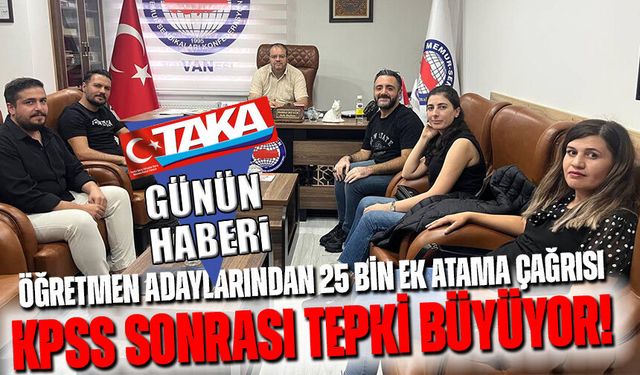 KPSS sonrası tepki büyüyor! Öğretmen Adaylarından 25 Bin Ek Atama Çağrısı