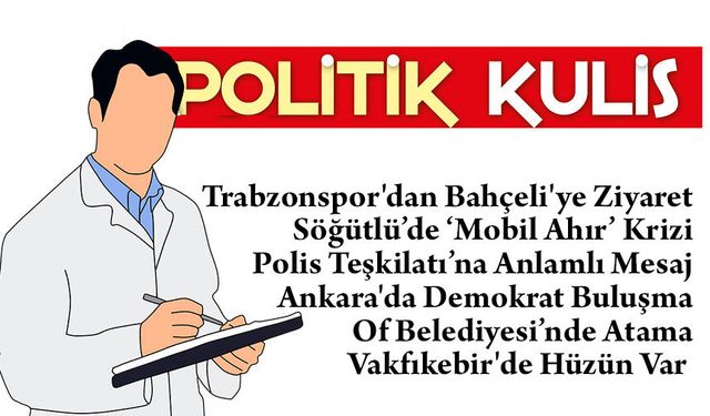 Ankara’da Trabzon Rüzgarı! Bahçeli Ziyaretinin Perde Arkası Konuşuluyor