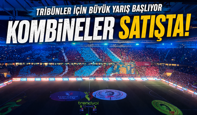 Trabzonspor’dan Kombine Duyurusu: Tüm Detaylar Netleşti