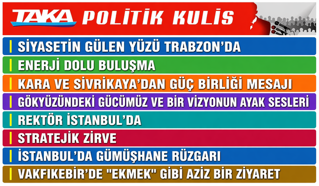 Siyasetin Gülen Yüzü Trabzon’da