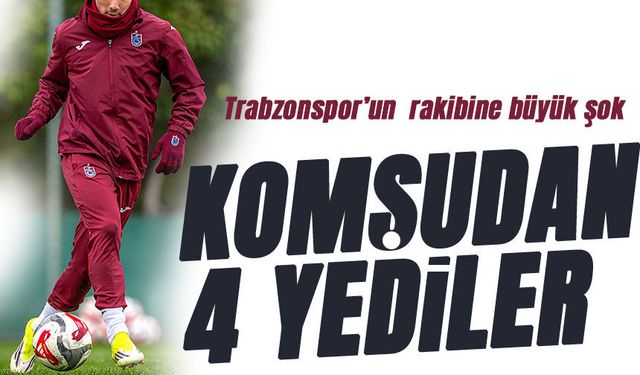 Trabzonspor'un kupadaki rakibi Samsunspor darmadağın oldu