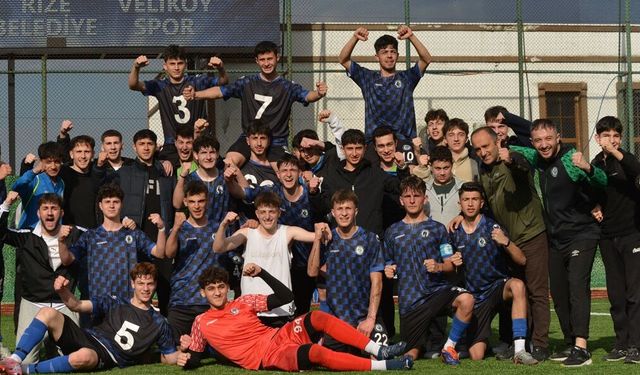 Rize U18 Finali Fair-Play Örneği Oldu: Maç Sahada Tamamlandı