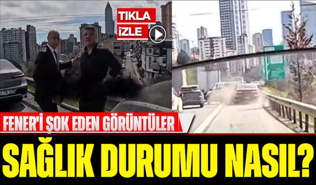 Fenerbahçe Başkanı Saran’ın Kaza Anı Ortaya Çıktı: Şok Anları Kamerada