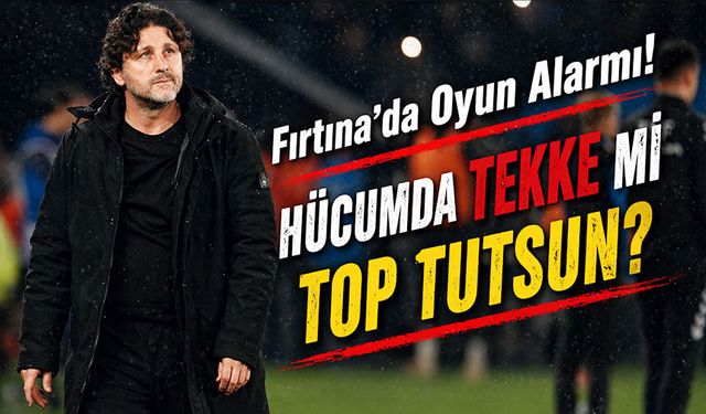 Trabzonspor’un oyun yapısı ve transfer tercihleri yeniden tartışma konusu oldu