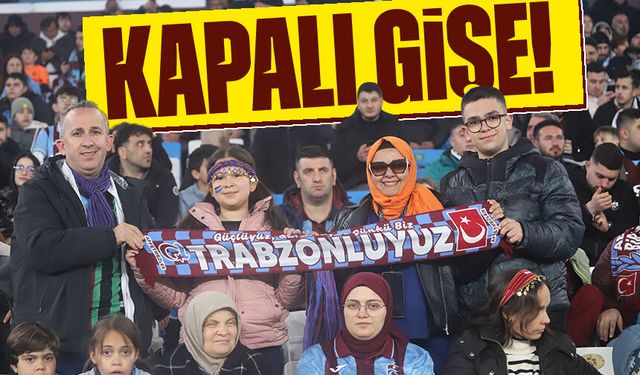 Papara Park Kapalı Gişe! Derbide Tribün Kozu Trabzonspor’un
