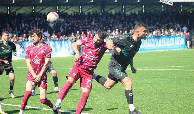 Araklı 1961 puan kaybetti, şampiyonluk yarışı kızıştı