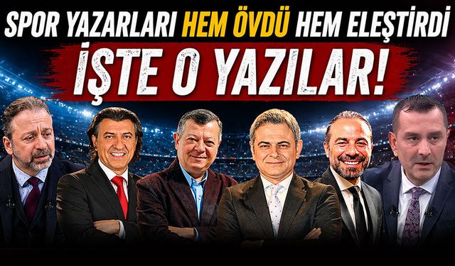 Trabzonspor yarı finale yükseldi ama oyun eleştirilerin odağında kaldı. Spor yazarları,  maçı nasıl yorumladı?