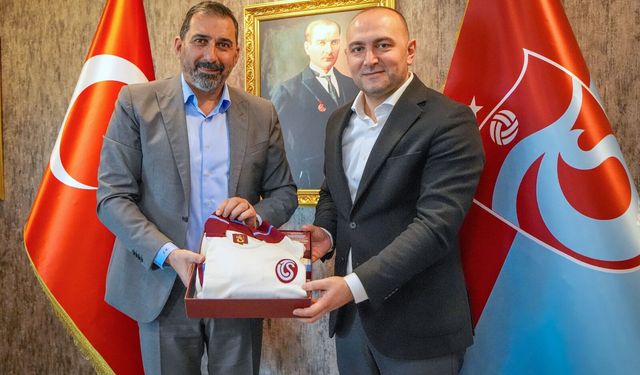 TÜGVA heyeti Trabzonspor yönetimiyle bir araya geldi
