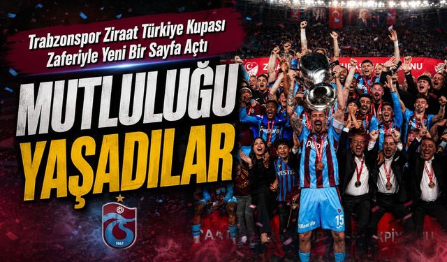 Trabzonspor’da Ziraat Türkiye Kupası Zaferi Sonrası Ozan Tufan Detayı Dikkat Çekti