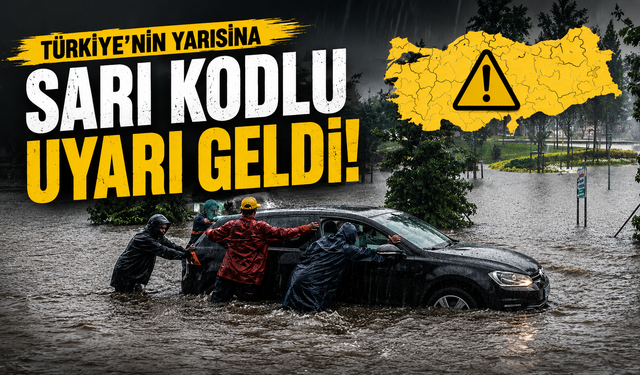 Türkiye’nin Yarısı Alarmda! 39 İl İçin Sel ve Sağanak Uyarısı