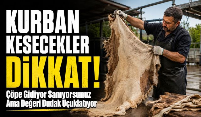 Kurban Kesecekler Dikkat!; Çöpe Gidiyor Sanıyorsunuz Ama Değeri Dudak Uçuklatıyor