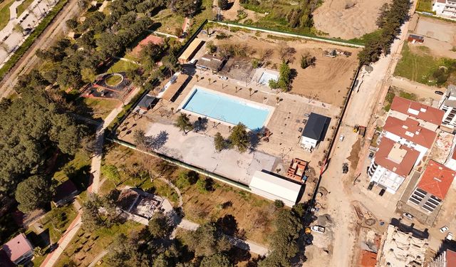 Bafra Ali Kale Turistik Tesisleri'nde yenileme çalışmaları devam ediyor