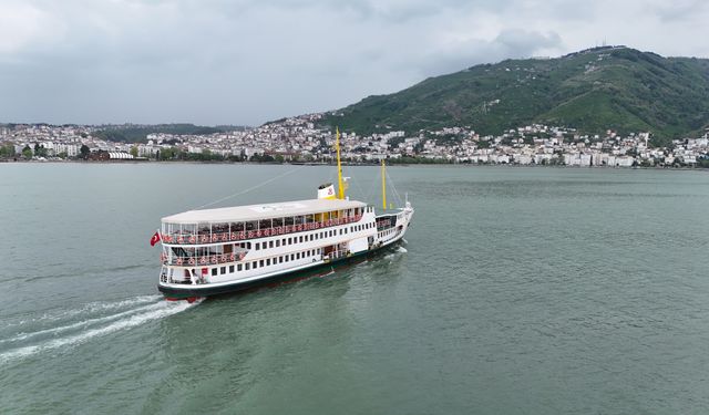 Ordu'da restore edilen gemi turizme kazandırıldı