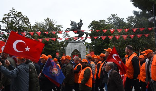 Samsun ve çevre illerde 1 Mayıs Emek ve Dayanışma Günü kutlandı