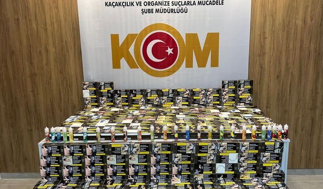 Samsun'da 43 bin 200 makaron ele geçirildi