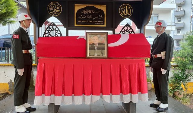 Samsun'da vefat eden Kıbrıs gazisi son yolculuğuna uğurlandı